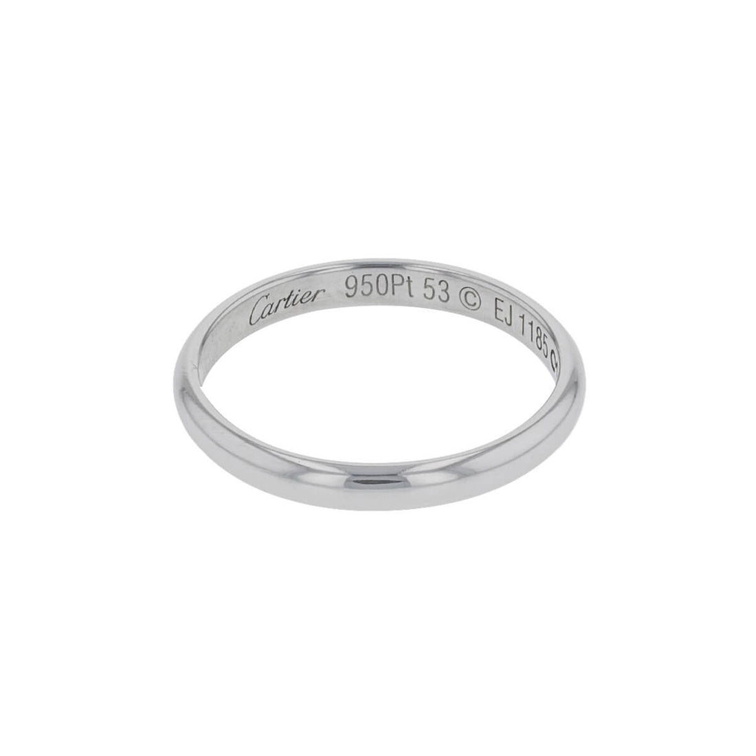 Cartier platinum ring