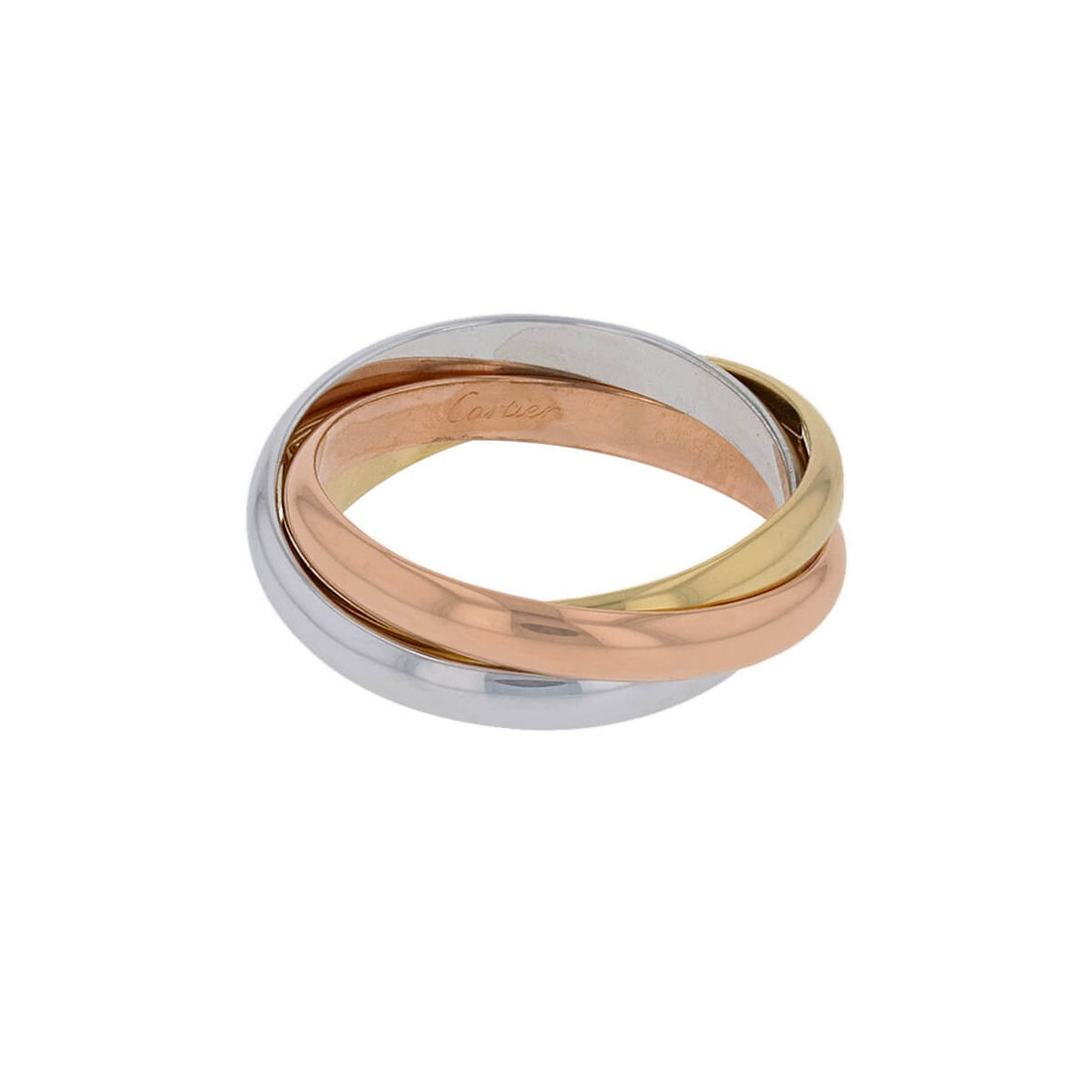 Cartier Trinity three tones gold