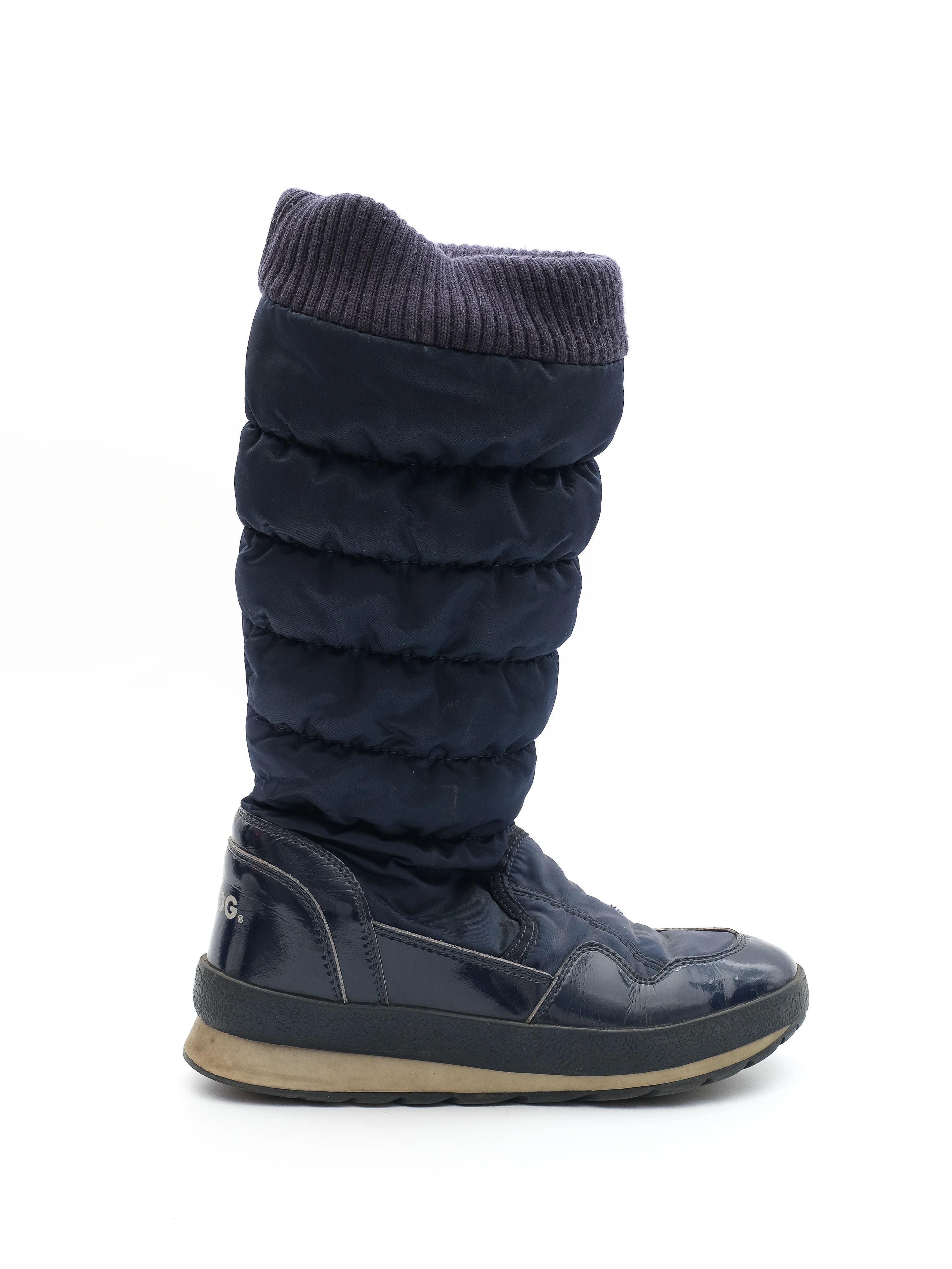 Excellent Jog Dog Blue Winter Boots for Kids Size 37 Fabric