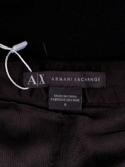 Excellent Armani Exchange Black Ruffle Skirt Size M Made in China
