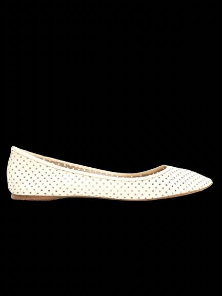 Good Jil Sander White Leather Flat Shoes Size 39 Women&