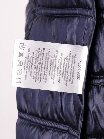 Good Beaumont Blue Quilted Jacket Size S Women Polyester