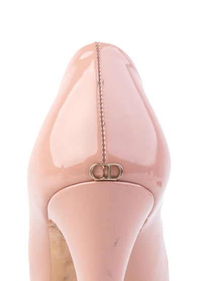 Excellent Dior Pink Leather High Heeled Shoes Size 36