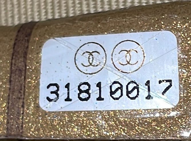 Chanel Pearl Crush Round Clutch With Chain Quilted Lambskin