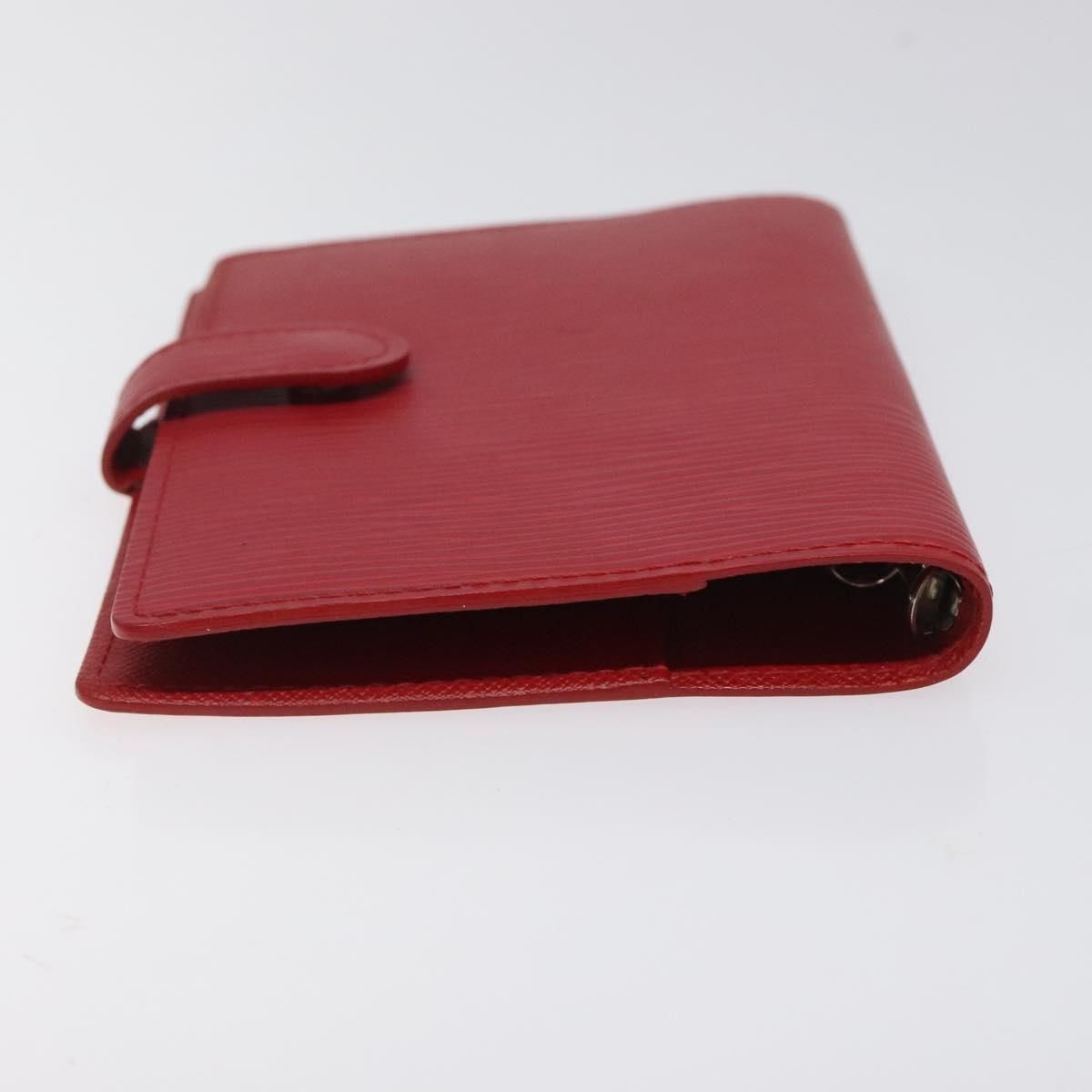 Louis Vuitton Epi Agenda Pm Day Planner Cover Red R 20057 Lv Auth