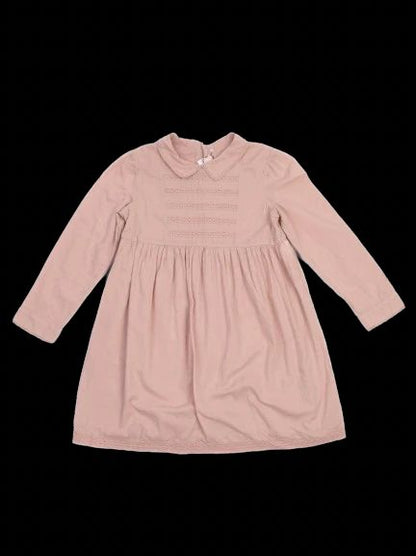 Excellent Bonpoint Pink Cotton Dress Size 8 for Kids