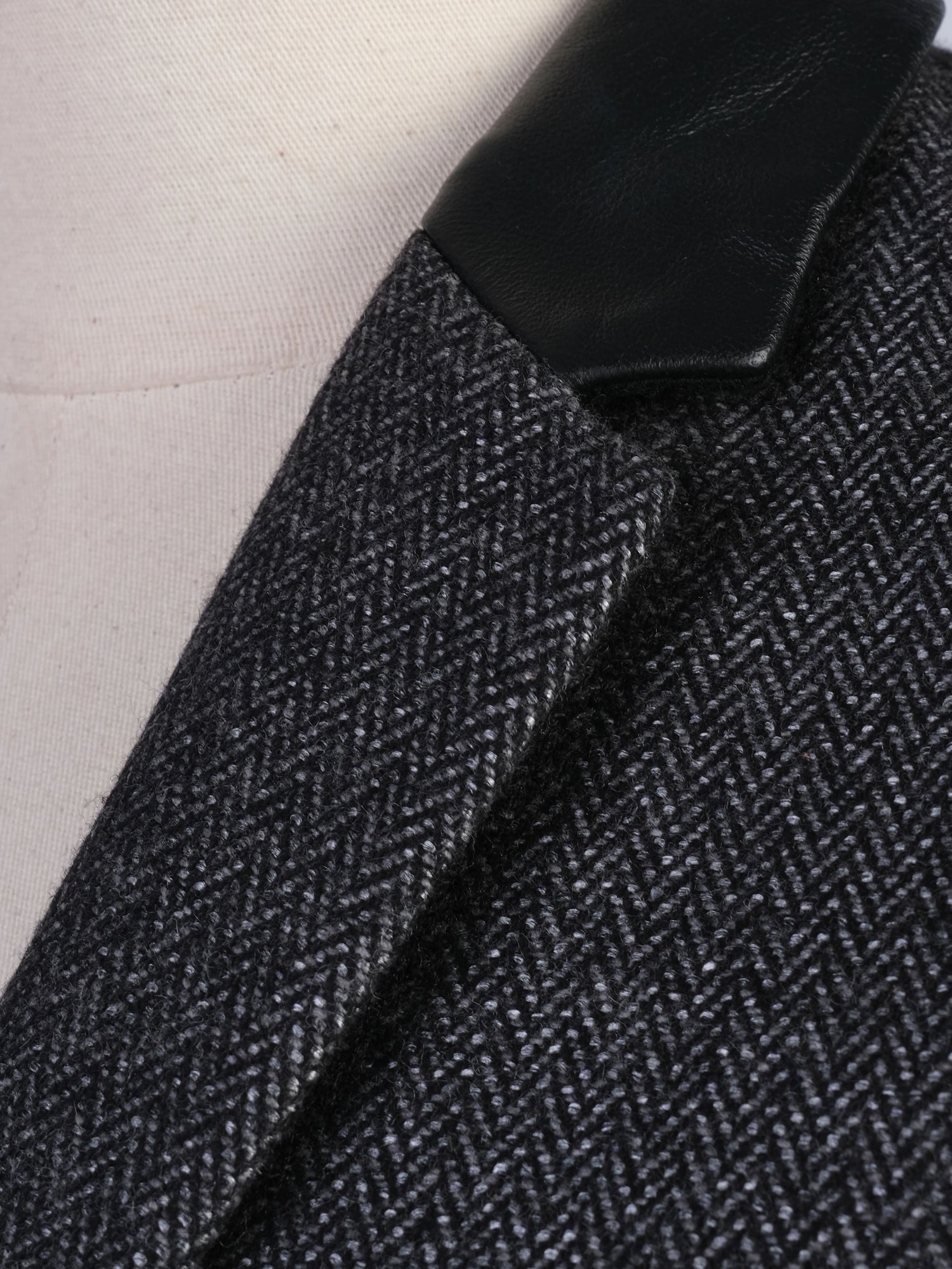 Excellent Zadig&amp;Voltaire Gray Wool Blazer with Black Collar Size N/A