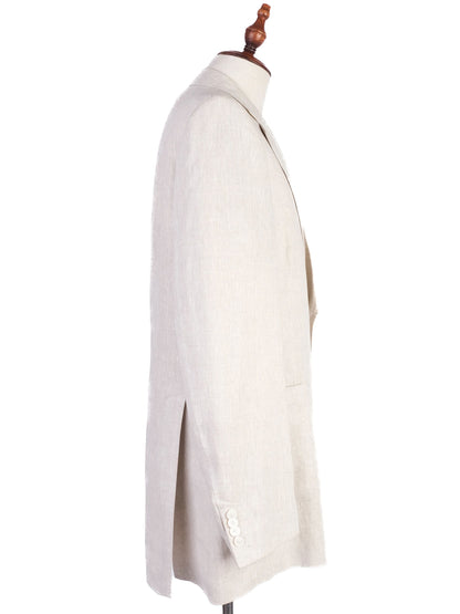 Excellent Patrick Hellman White Linen Blazer Size XXL for Men