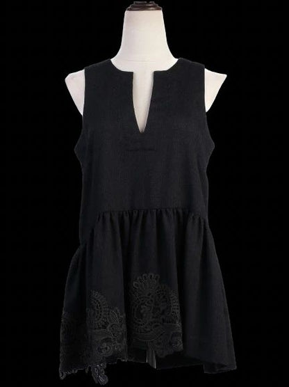 Excellent P.A.R.O.S.H. Gray Wool Dress Size S with Flared Hemline