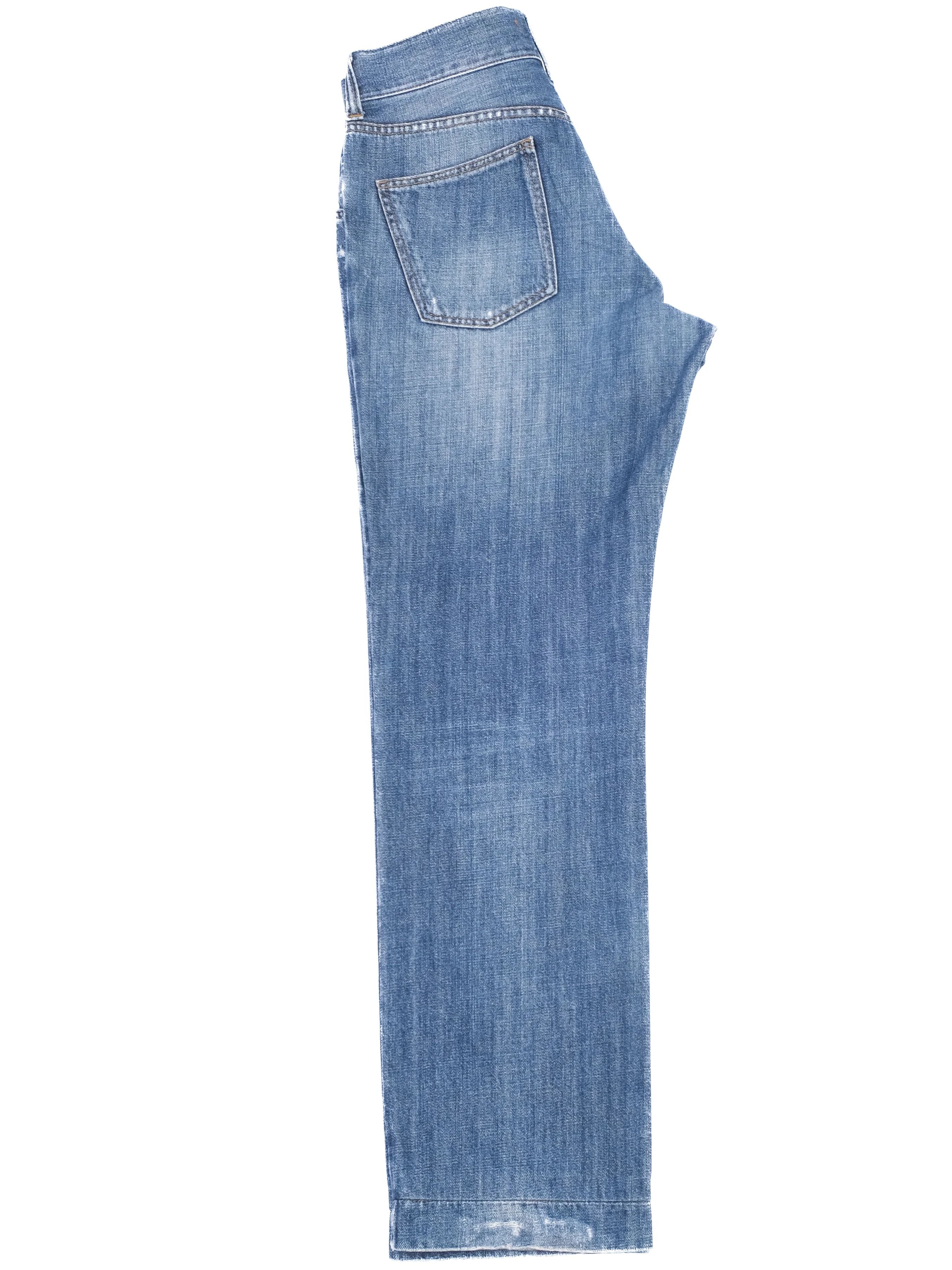 Excellent Dolce Gabbana Blue Denim Jeans Size XL Cotton