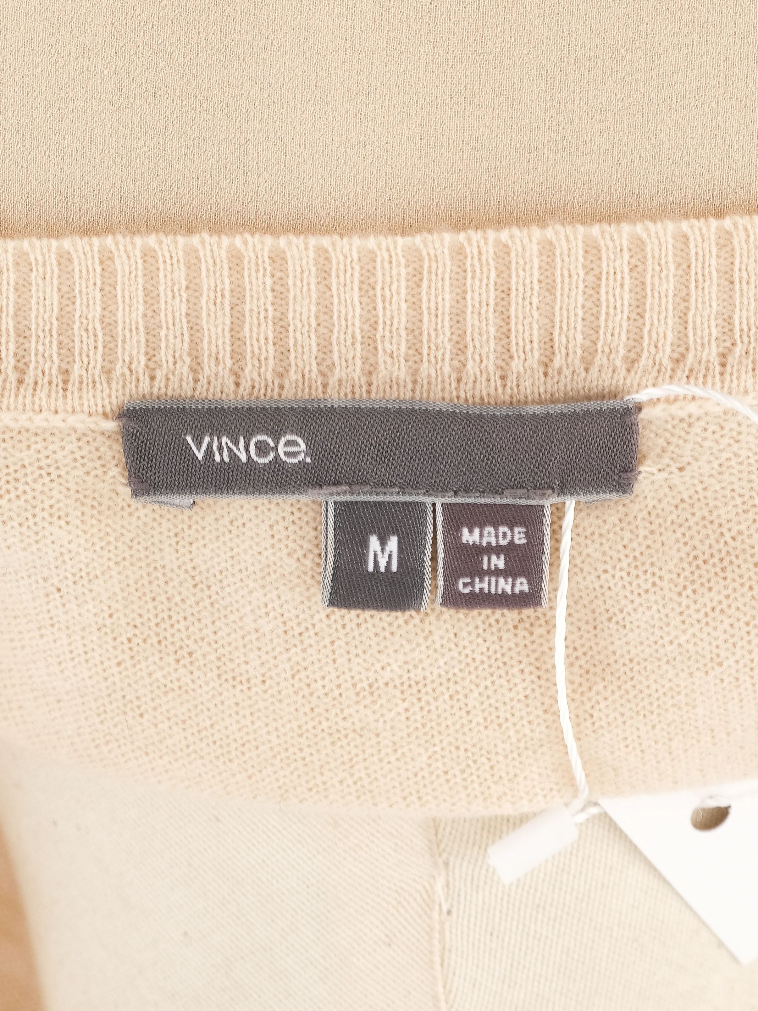 Excellent Vince Orange Wool Sweater Size M for Women