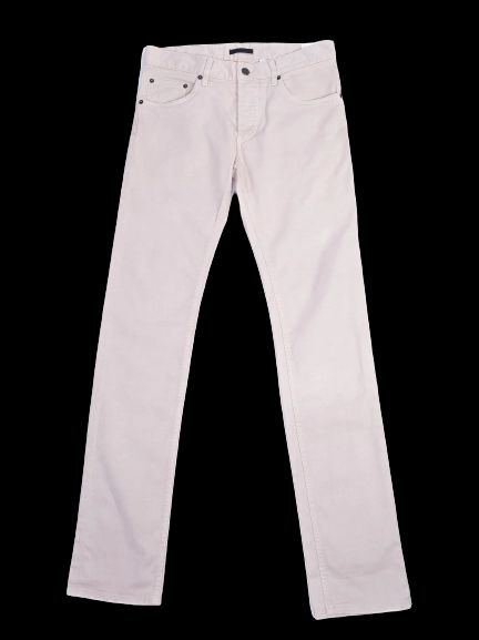 Excellent Prada White Cotton Pants for Women - Size Unspecified