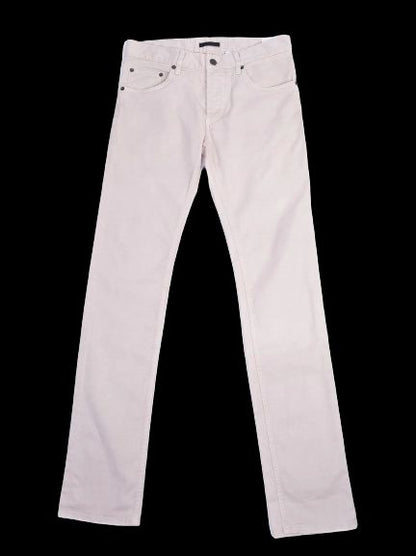 Excellent Prada White Cotton Pants for Women - Size Unspecified