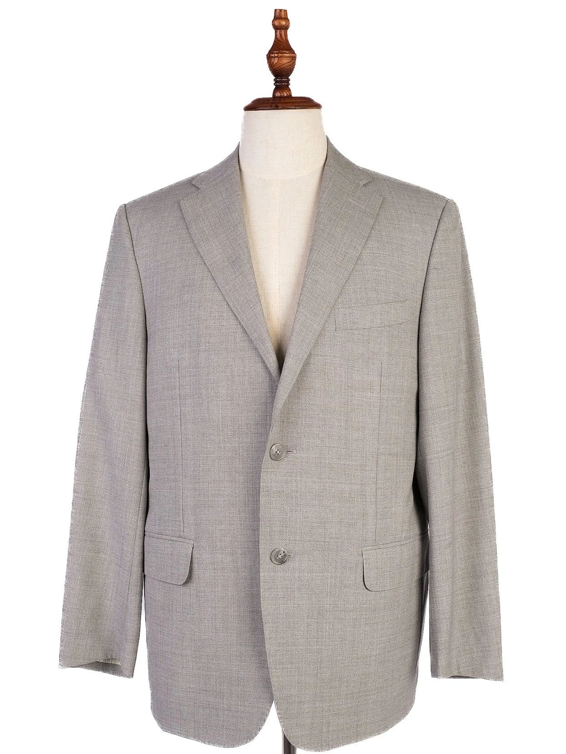 Excellent Corneliani Gray Wool Blazer Size L for Men