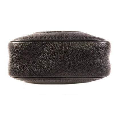 Gucci Cowhide Leather Shoulder Bag Black Calfskin (cowhide) 308364