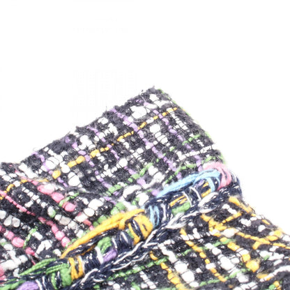 Chanel Black Multicolor Tweed Dress Cotton P 40406v 29250