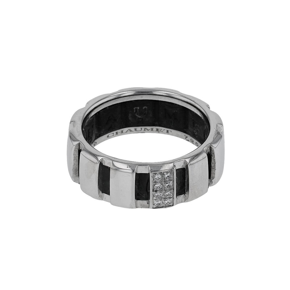 Chaumet Class One diamonds and gold ring