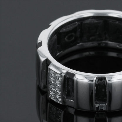 Chaumet Class One diamonds and gold ring