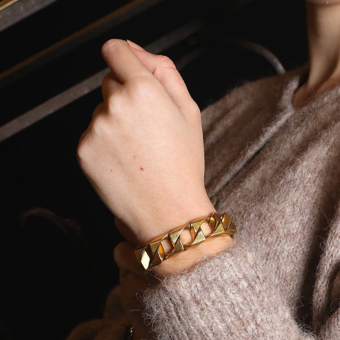 Chaumet gold bracelet