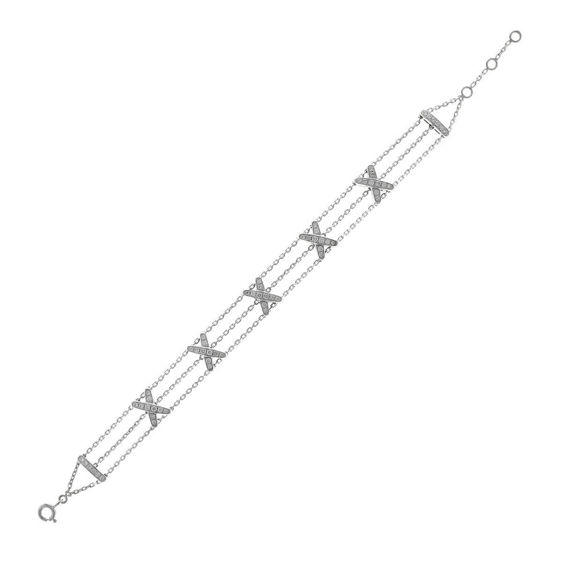 Chaumet Liens diamonds and gold bracelet