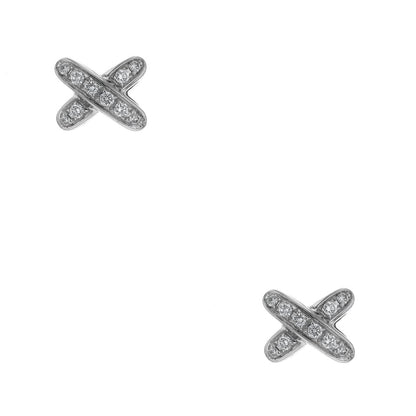 Chaumet Liens diamonds and gold earrings