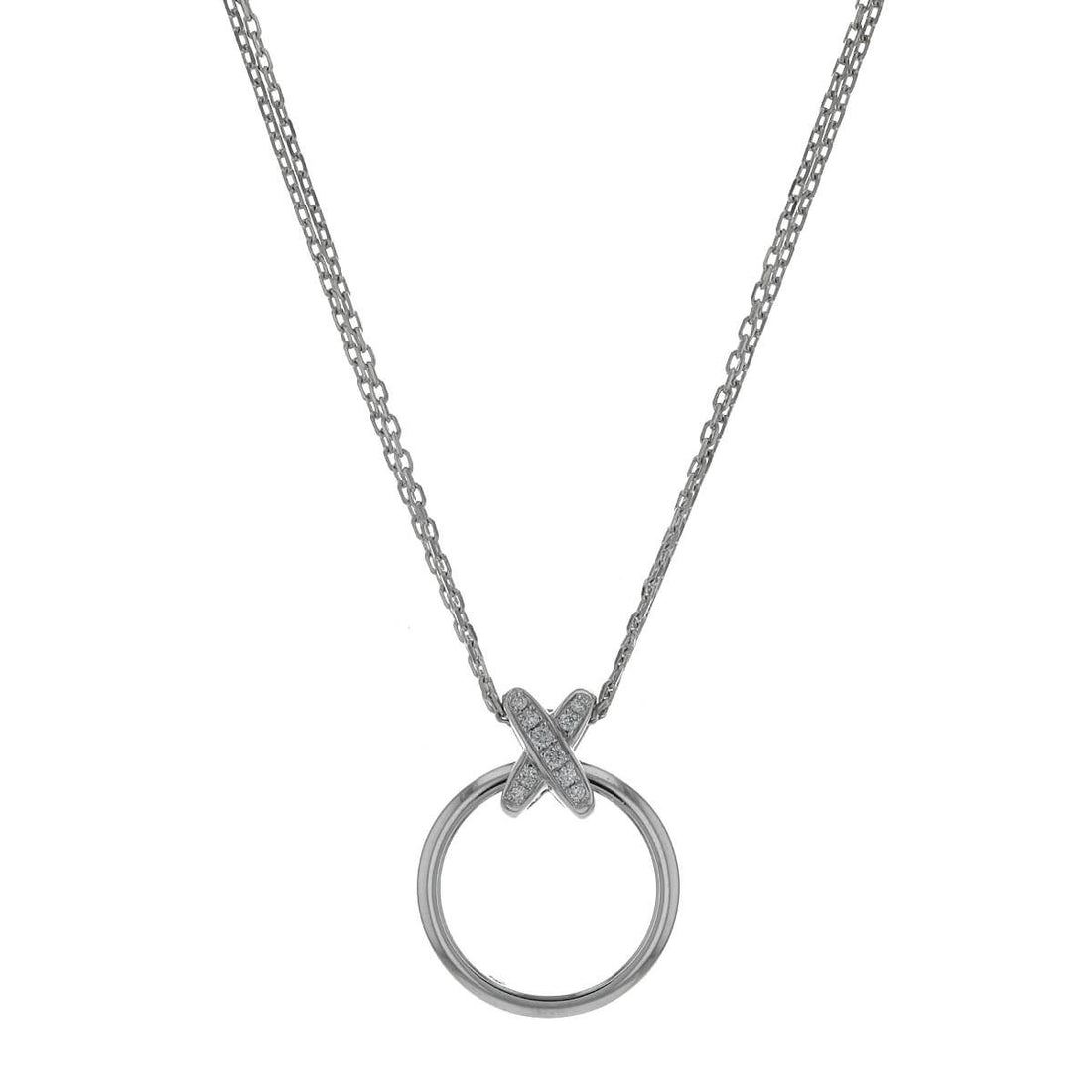 Chaumet Liens diamonds and gold necklace