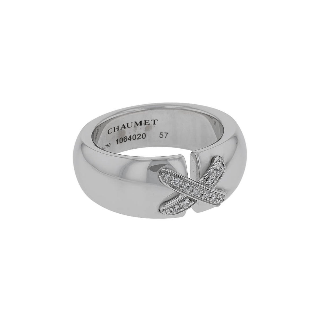 Chaumet Liens diamonds and gold ring