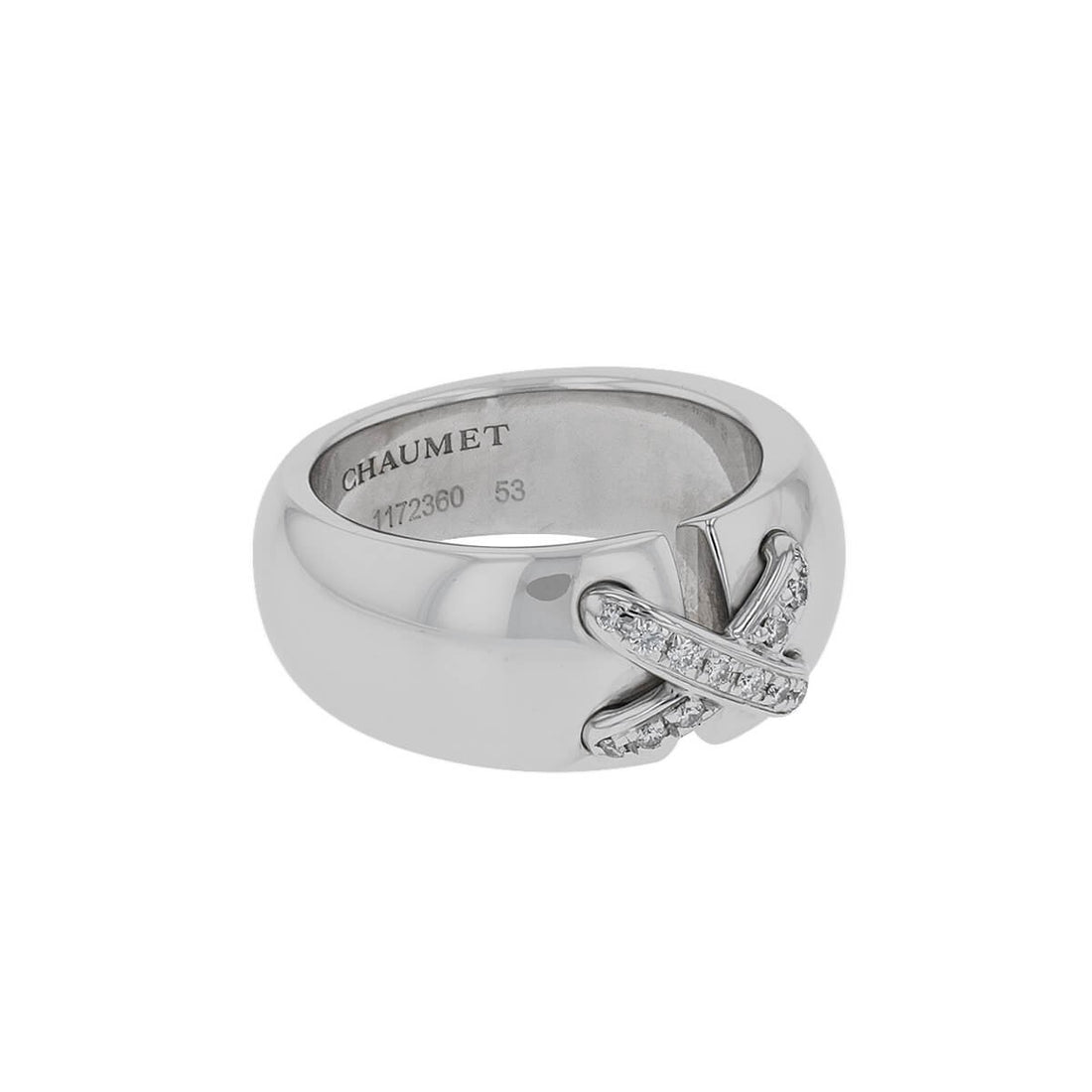 Chaumet Liens diamonds and gold ring