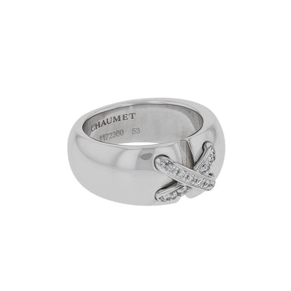 Chaumet Liens diamonds and gold ring