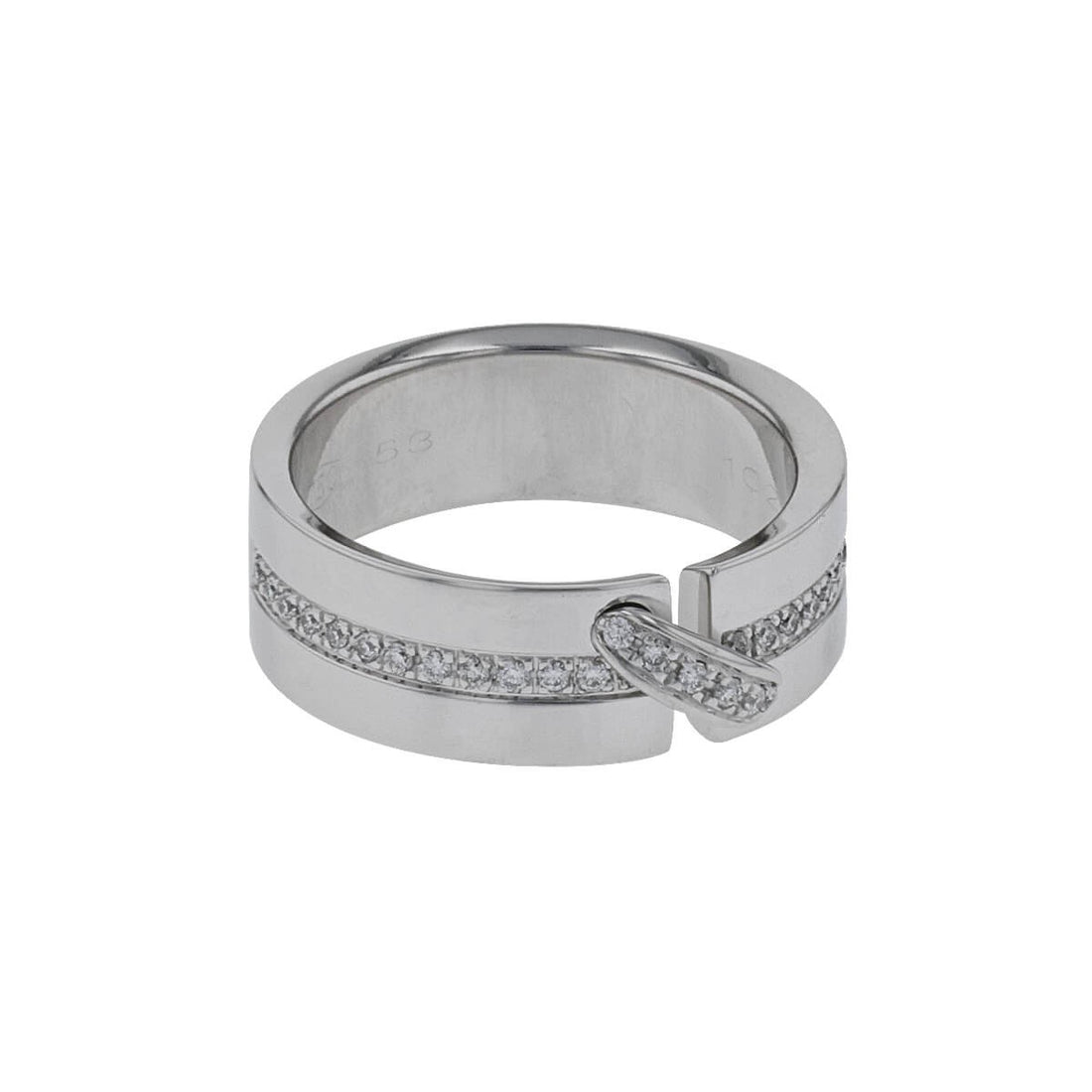Chaumet Liens diamonds and gold ring