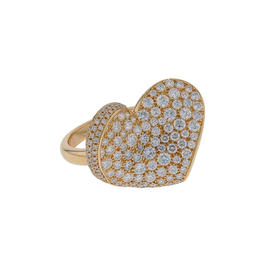 Chopard diamonds and gold ring
