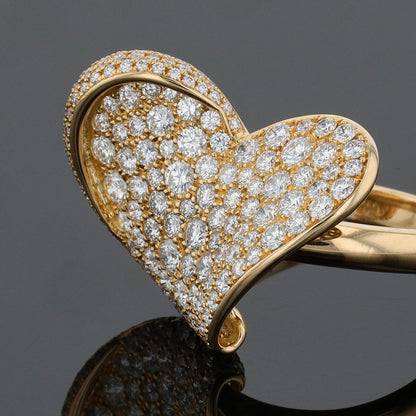 Chopard diamonds and gold ring