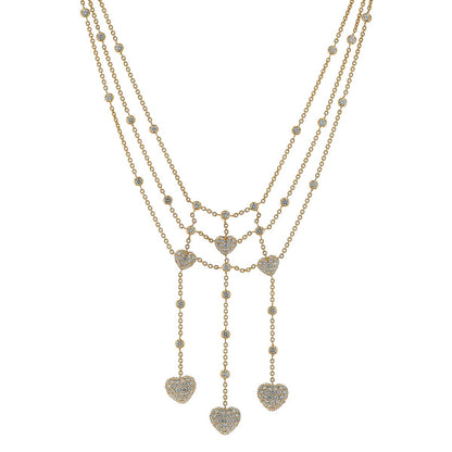 Chopard gold and diamonds necklace