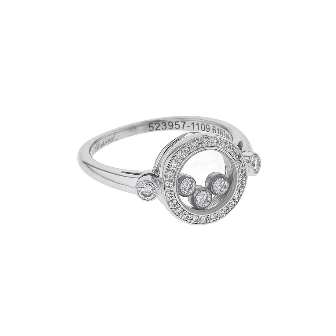 Chopard Happy Diamonds diamonds and gold ring