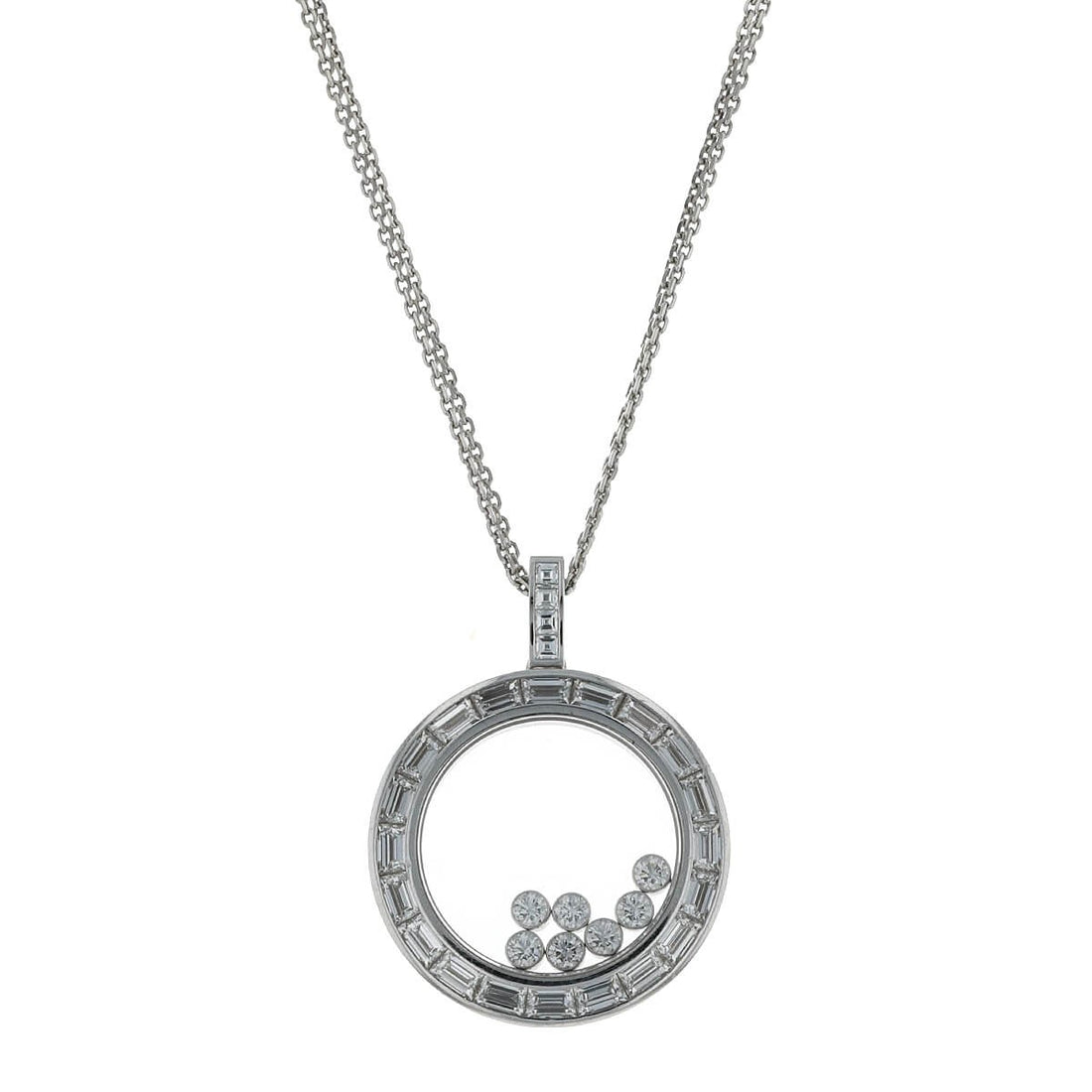 Chopard Happy Diamonds gold and diamonds necklace