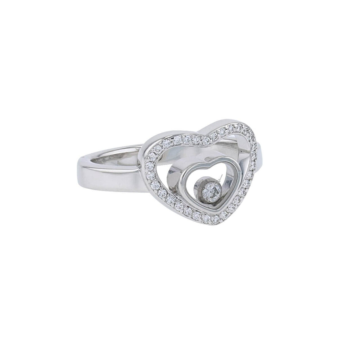 Chopard Happy Diamonds gold and diamonds ring
