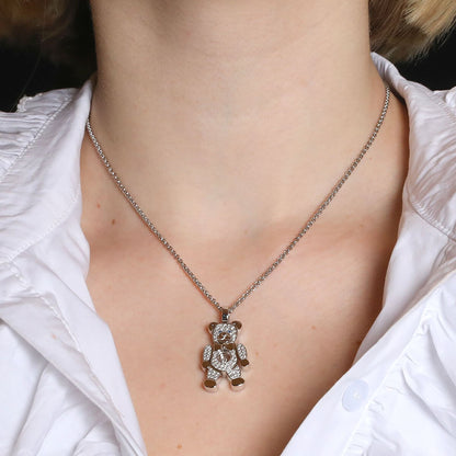 Chopard Happy Diamonds gold, sapphires and diamonds necklace