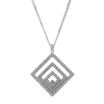 Chopard Happy Spirit diamonds and gold necklace