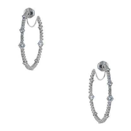 Chopard LÕHeure du Diamant diamonds and gold earrings