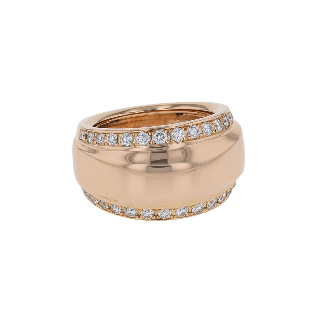 Chopard La Strada diamonds and gold ring