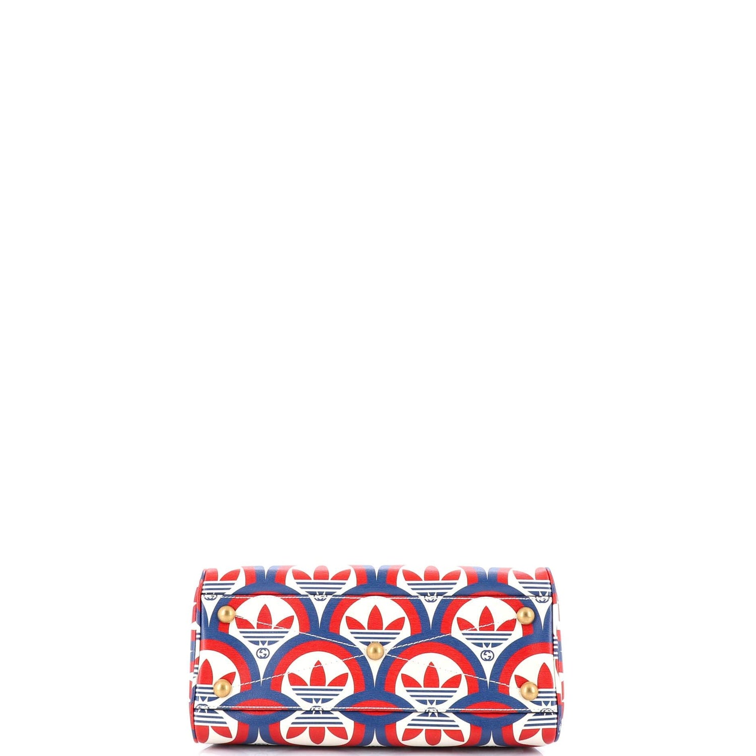 Gucci X Adidas Duffle Bag Printed Leather Mini