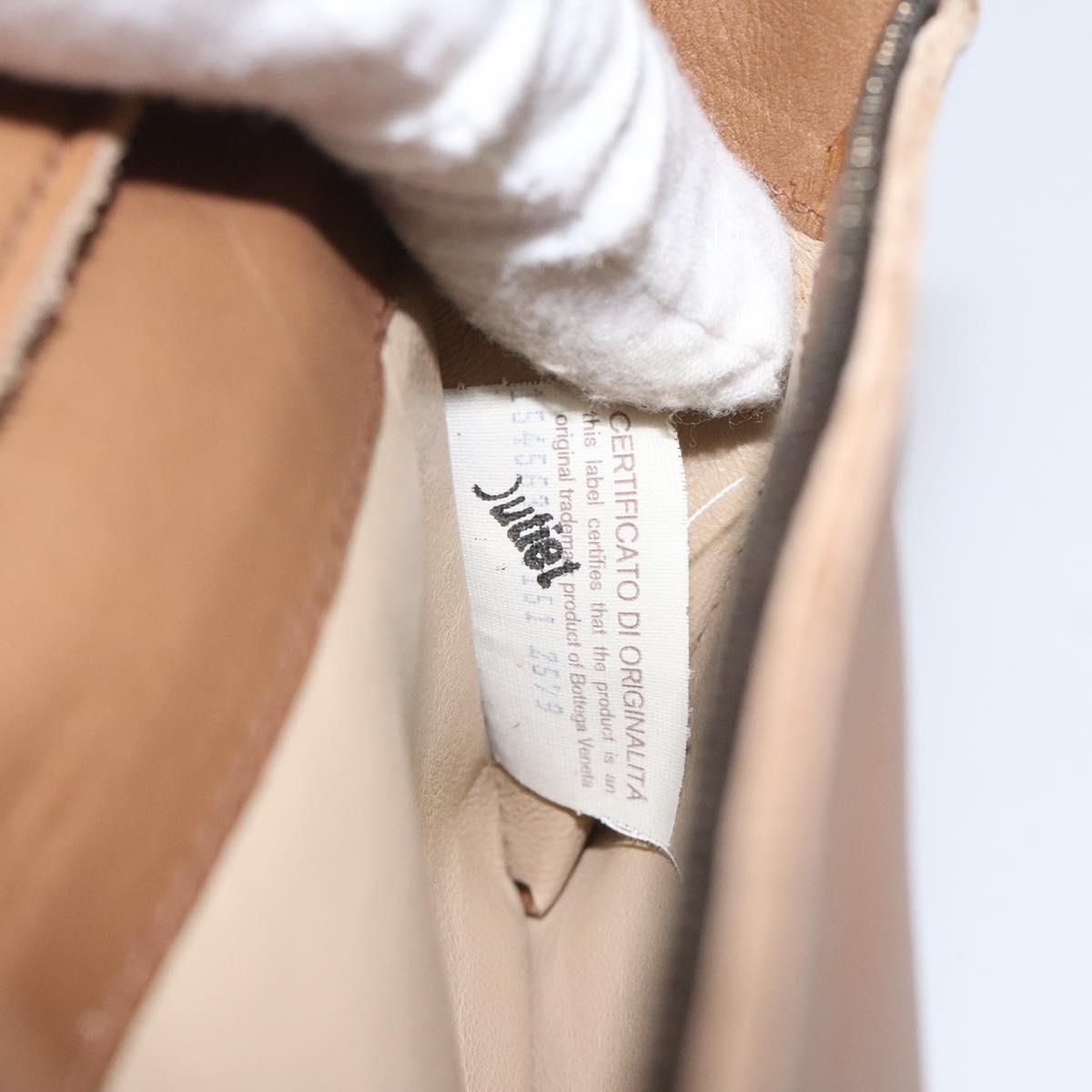 Bottega Veneta Waist Bag Leather Brown Auth