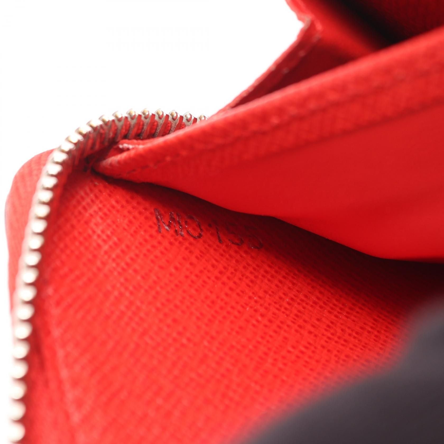 Louis Vuitton Zippy Wallet Coquelicot Red Around Long Wallet M 61859