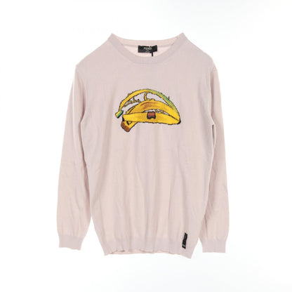 Fendi Knit Pink Multicolor Cotton Cashmere Fzz 380 A 2n 5