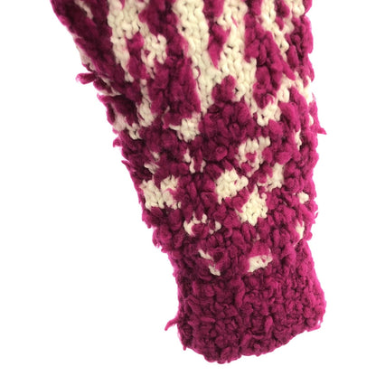 Chanel Pink Knit Blouson Blouson Wool P 62173k 47609