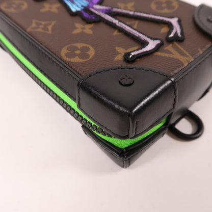 Louis Vuitton Monogram Soft Trunk Phone Box Shoulder Bag Black Shoulder Bag M 80144