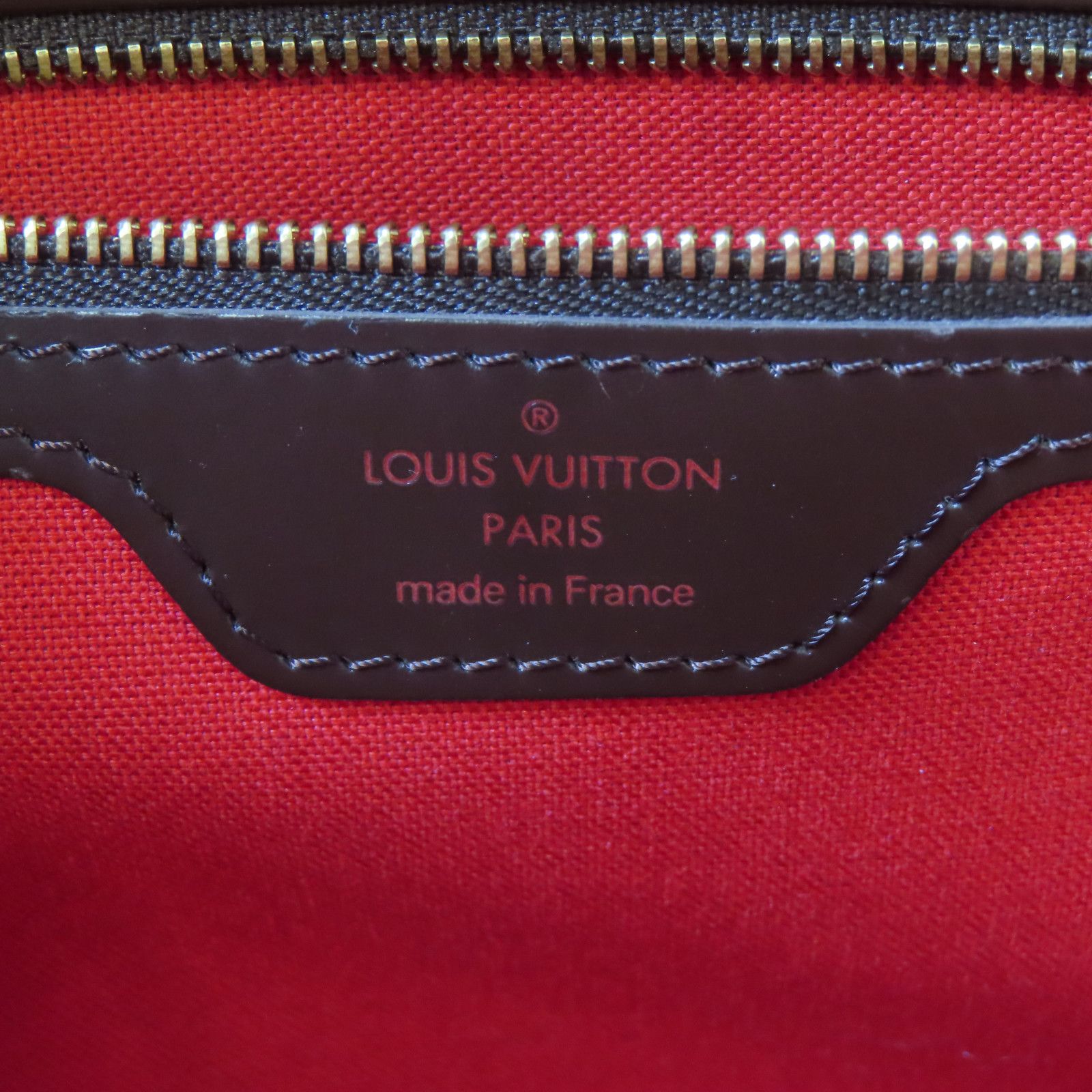 Louis Vuitton [decreased] [grace] Damier Nolita Gold Handmade Bag Color Brown Handbag N 41455