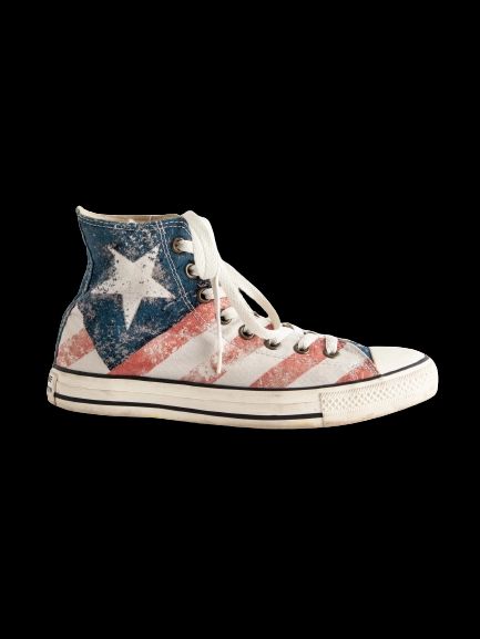 Average Converse All Star USA Flag High-Top Sneakers Men