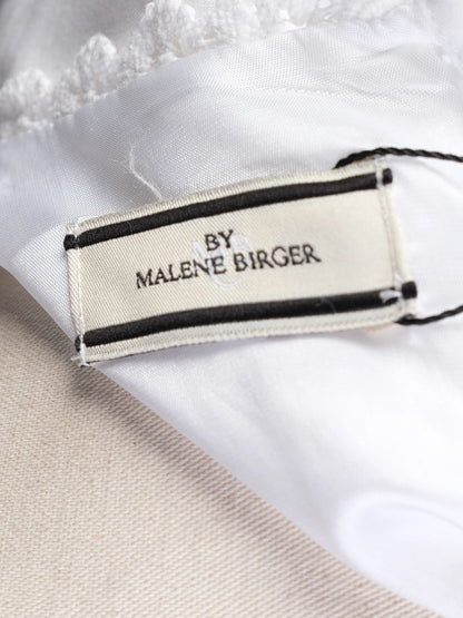 Excellent By Malene Birger White Cotton Lace Dress Size XS