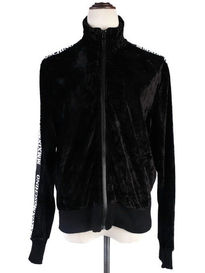 Moschino Black Zip-Up Jacket XS Excellent Condition